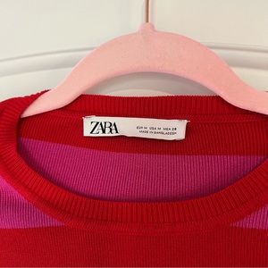 ZARA striped sweater